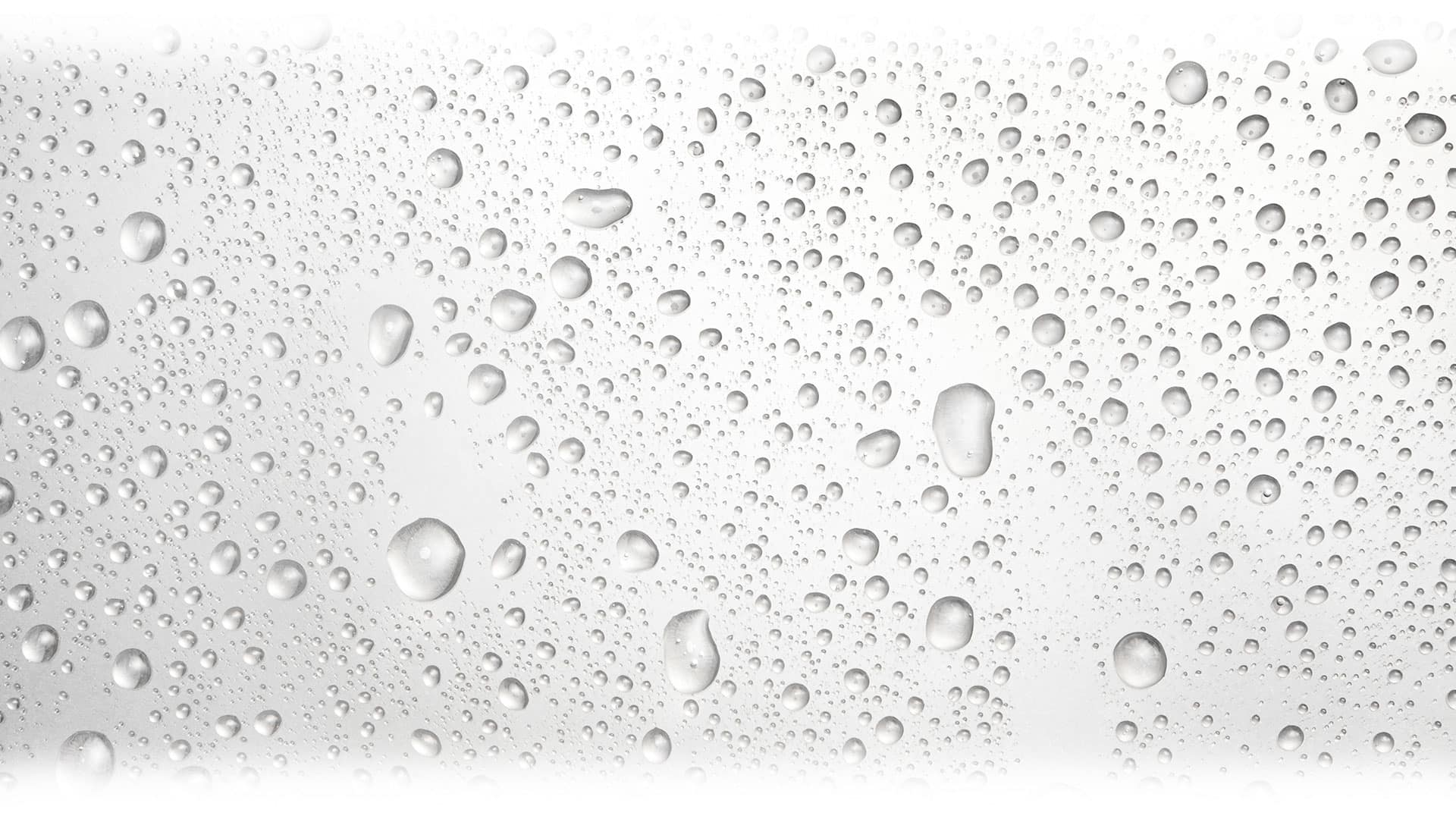 Water Droplets Banner Image